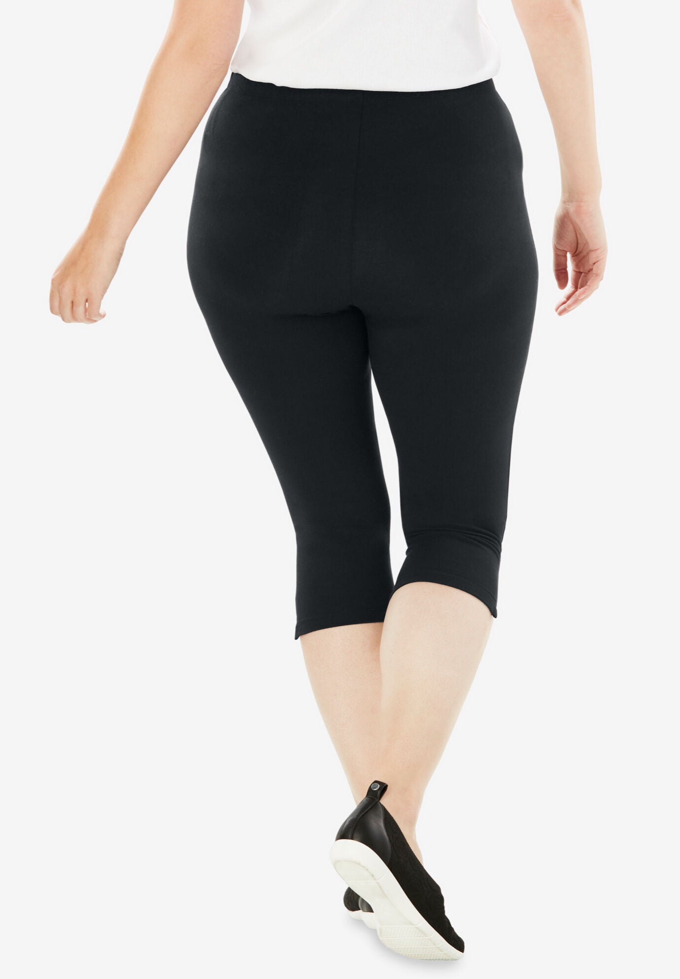 stretch capri jeggings