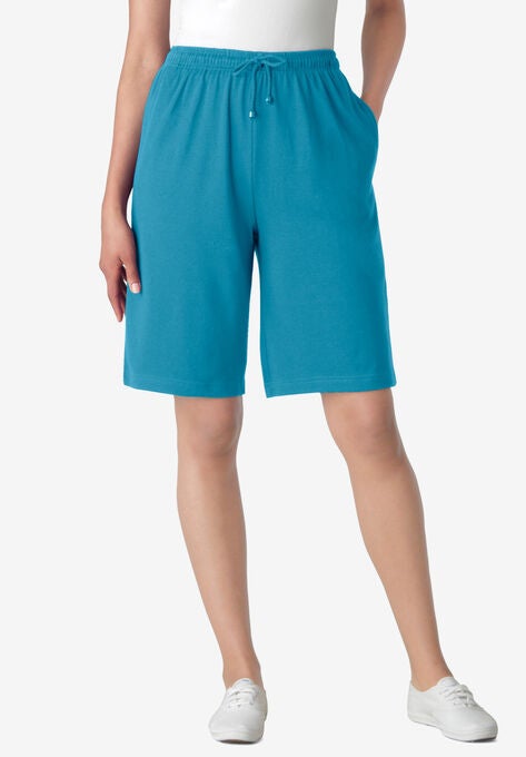Sport Knit Short, TURQ BLUE, hi-res image number null