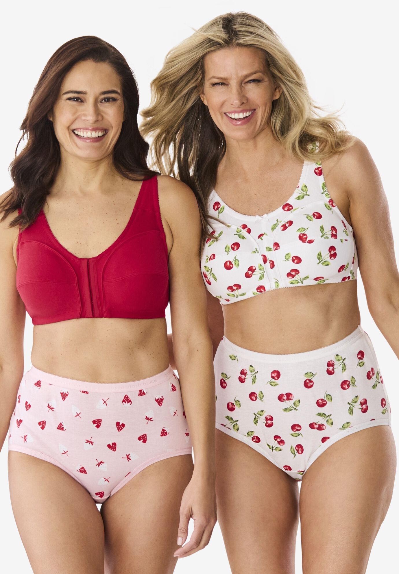 Cotton Back-Close Wireless Bra, , alternate image number 3