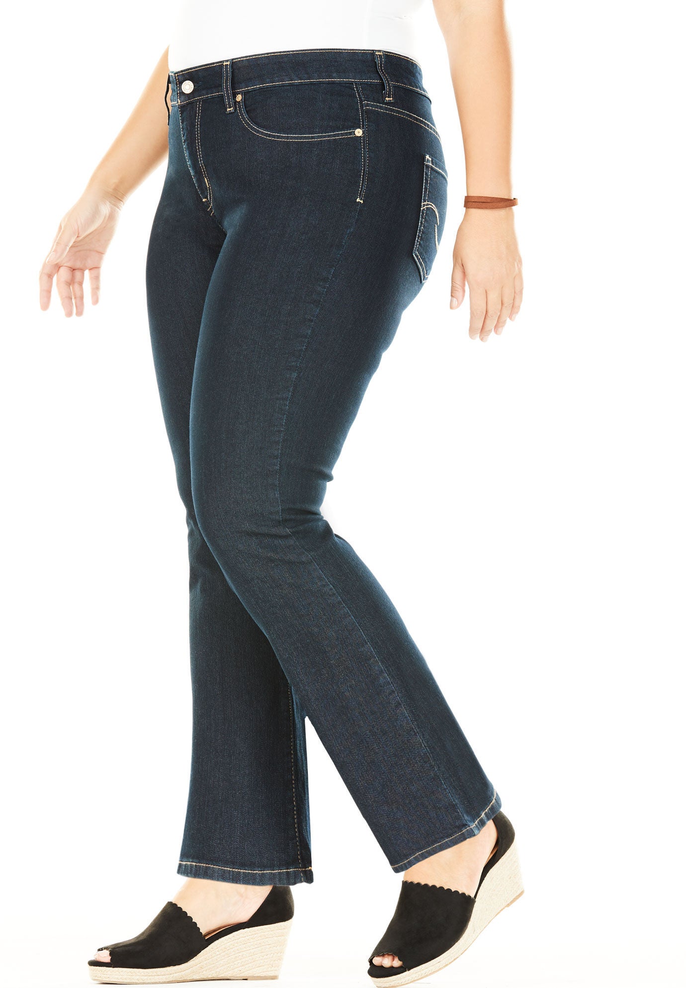 Levi pull on bootcut jeans clearance