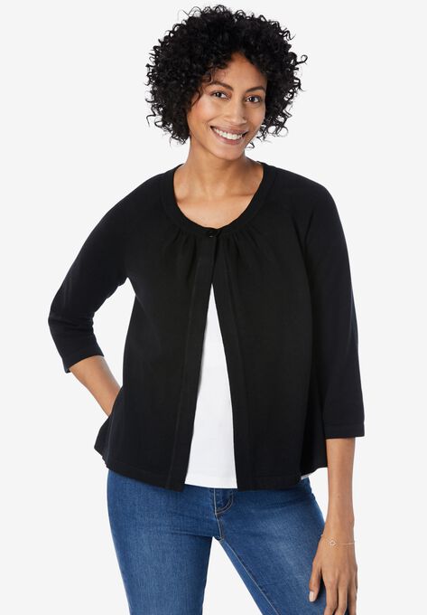 button down shrug