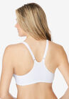 Brigitte Racerback Front-Close Seamless Underwire Bra, , on-hover image number null