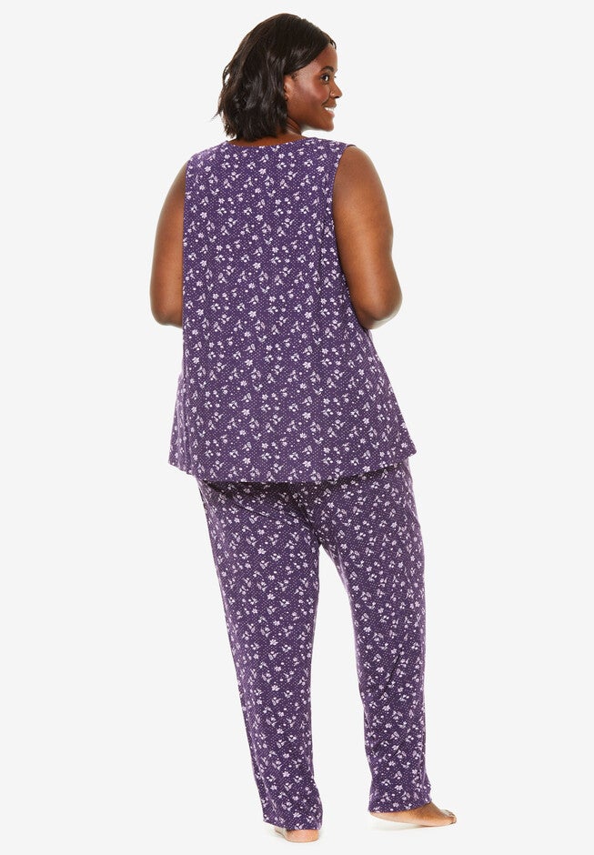 Dreams & Co.® Tank Top PJ Set, , on-hover image number null