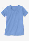 Perfect Short-Sleeve Scoopneck Tee, , alternate image number null