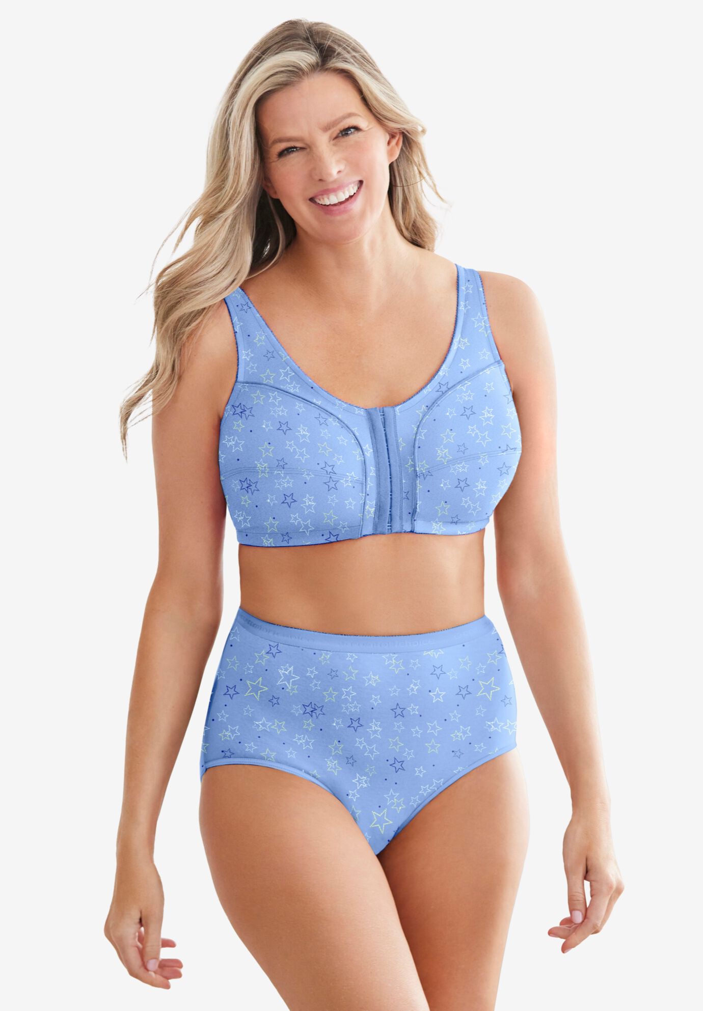Comfort Choice&reg; Front-Close Wireless Bra, , alternate image number 5