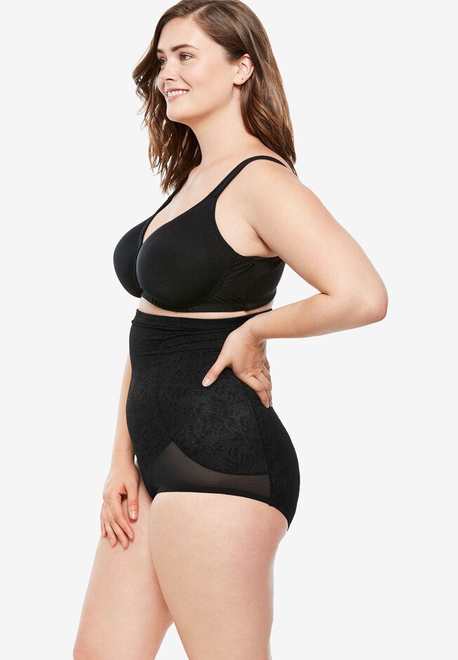 Smooth Lace Brief , , alternate image number 2