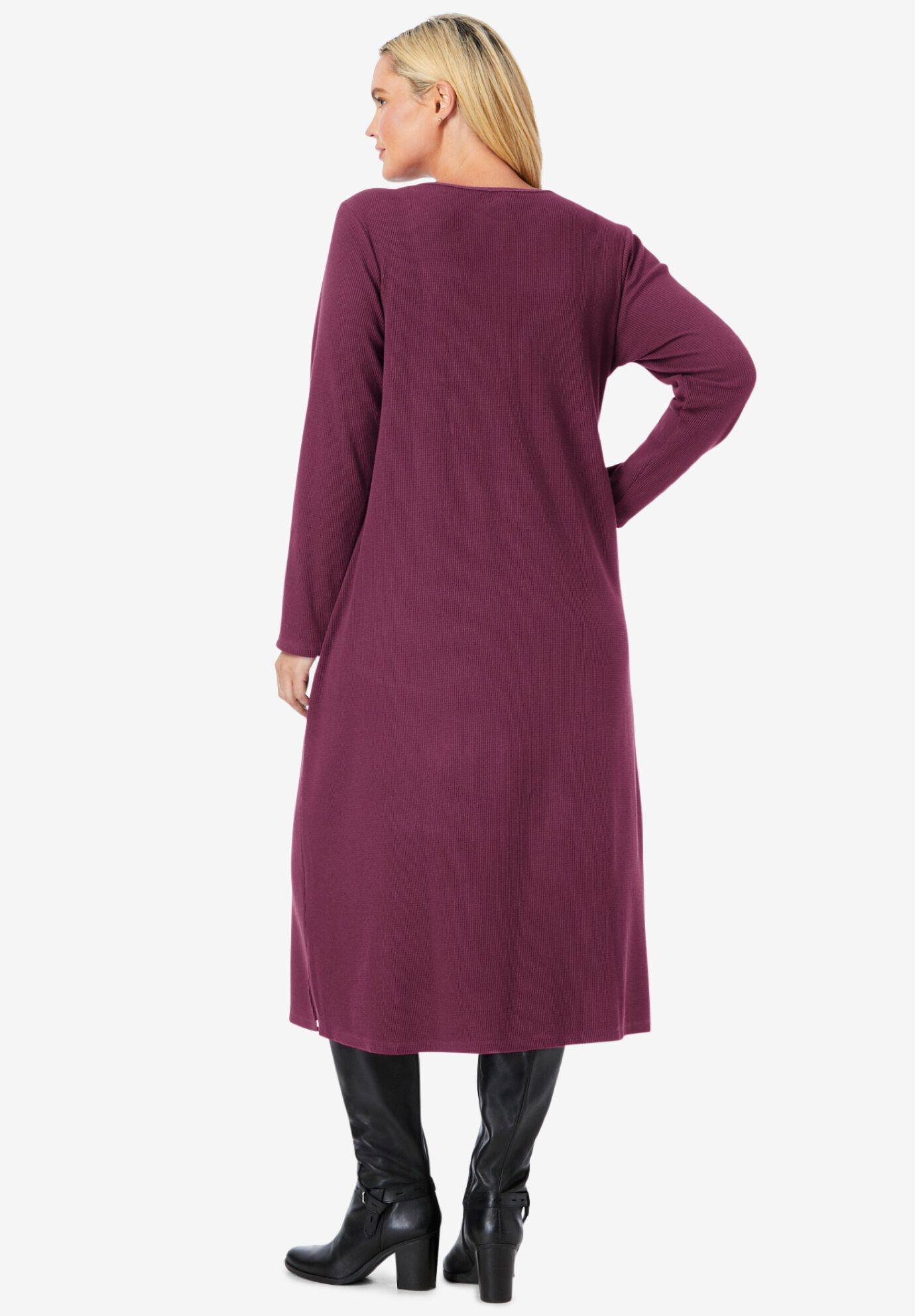 Thermal knit dress online