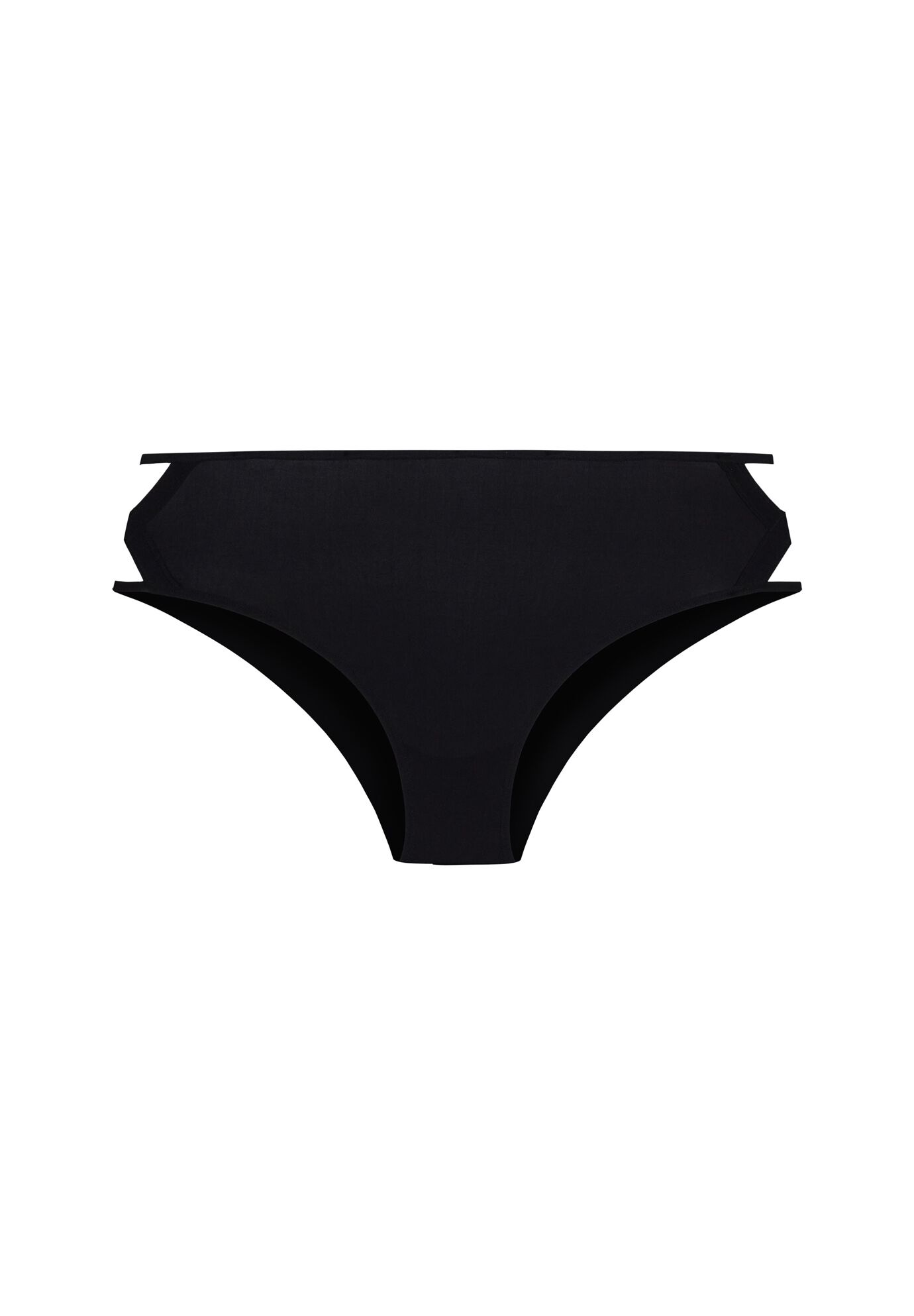 Microfiber X Brief, BLACK, alternate image number 2
