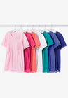 Lace-Trim Pintucked Tunic, , alternate image number null