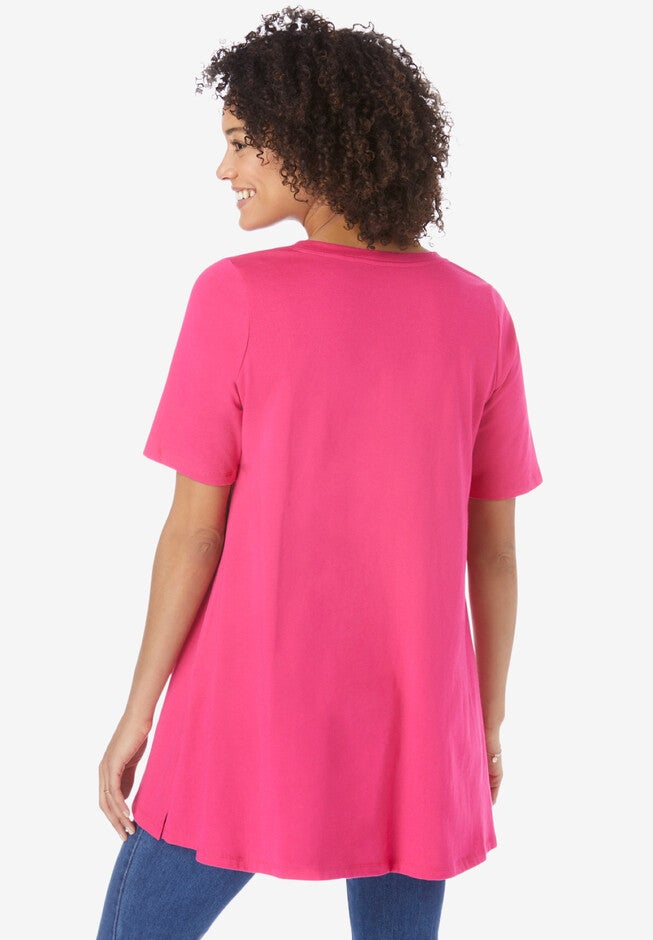 High-Low Hem Tunic, , on-hover image number 1
