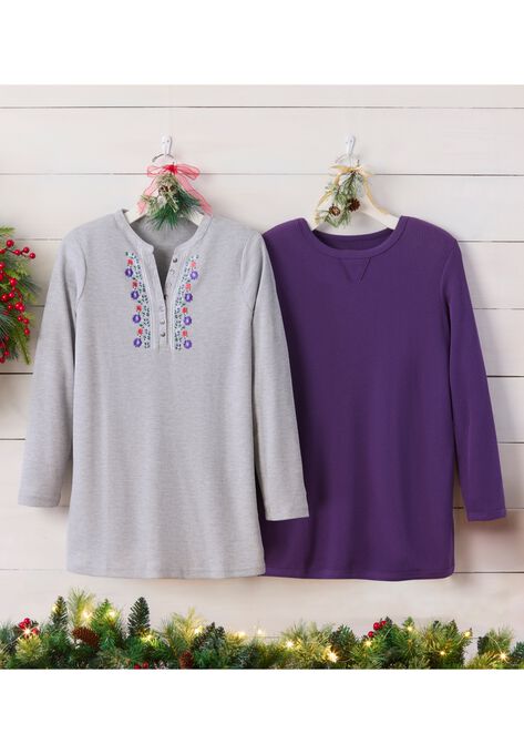 Thermal Sweatshirt, , alternate image number null
