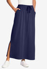 Sport Knit Side-Slit Skirt, , hi-res image number null