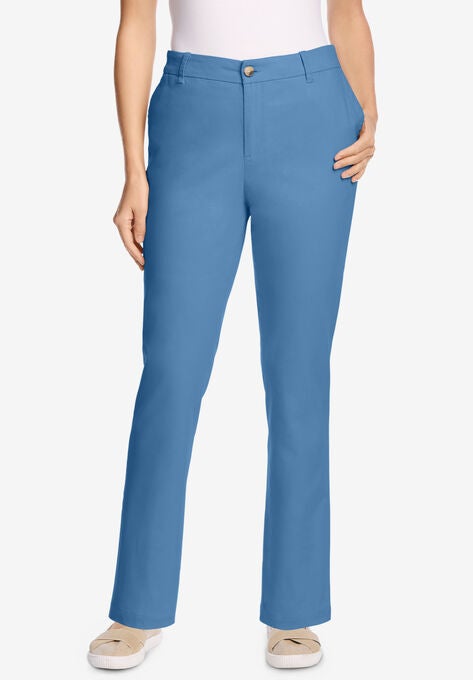 Freedom Waist Straight Leg Chino, BLUE COAST, hi-res image number null