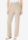 Straight Leg Linen Pant, , hi-res image number null