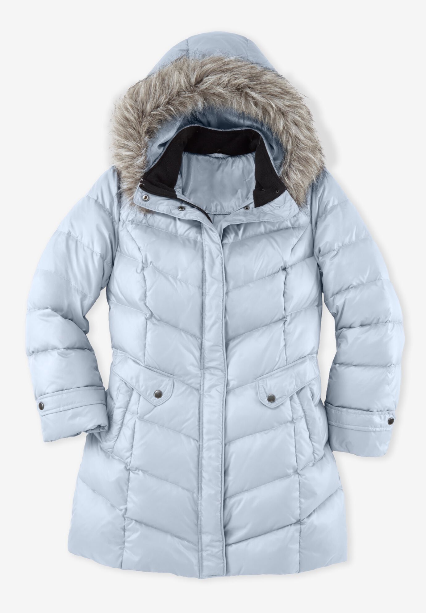 Midweight Down Puffer Coat, , alternate image number 3