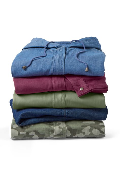 Lightweight Hooded Jacket, , alternate image number null