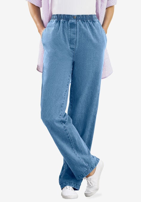 7-Day Straight-Leg Jean | Fullbeauty Outlet