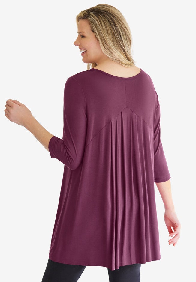 Pleat Back Tunic, , alternate image number null