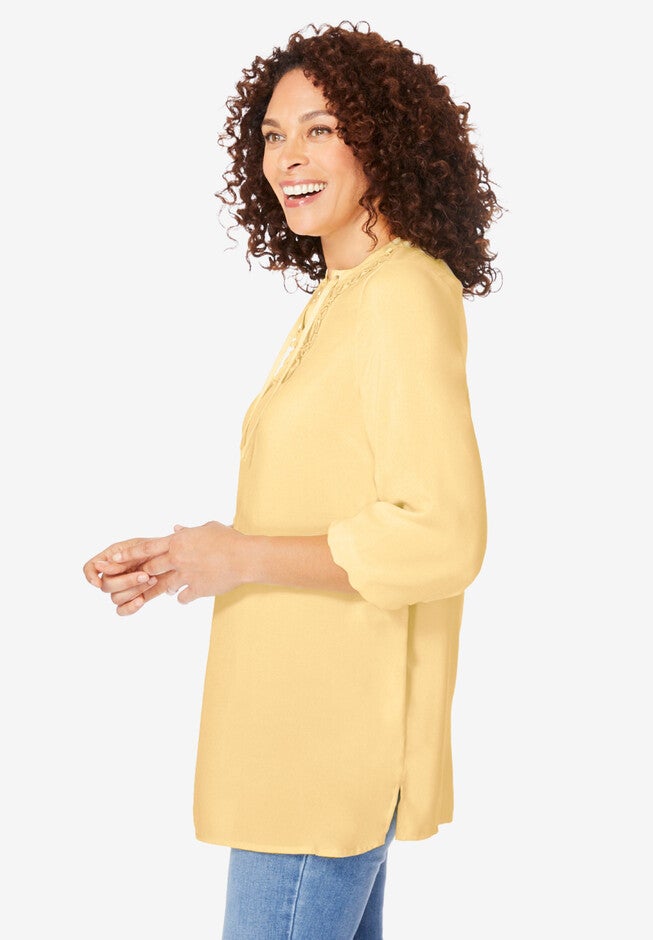 Lace Up Tunic, , alternate image number null