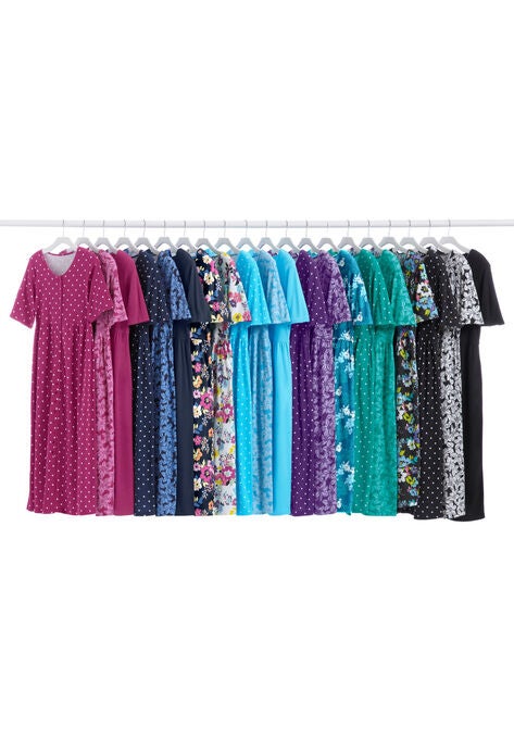 Button-Front Essential Dress, , alternate image number null