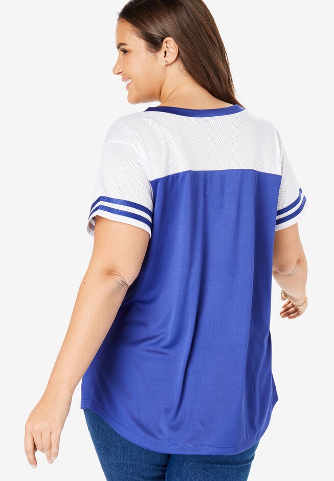 MLB Team Lace-Up Tee, , on-hover image number 1