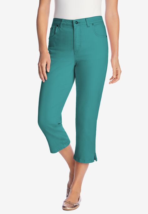 Capri Stretch Jean, AQUAMARINE, hi-res image number null