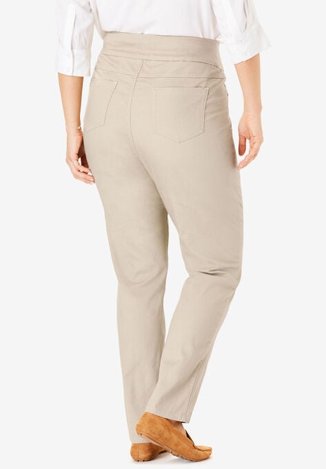 Straight Leg Smooth Waist Jean, , on-hover image number null