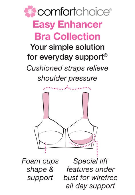 Easy Enhancer&reg; Lace Wireless Bra , , alternate image number null