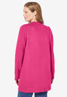 Cotton Cable Knit Cardigan Sweater, , on-hover image number null