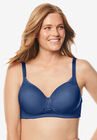 Stay-Cool Wireless T-Shirt Bra , EVENING BLUE, hi-res image number null
