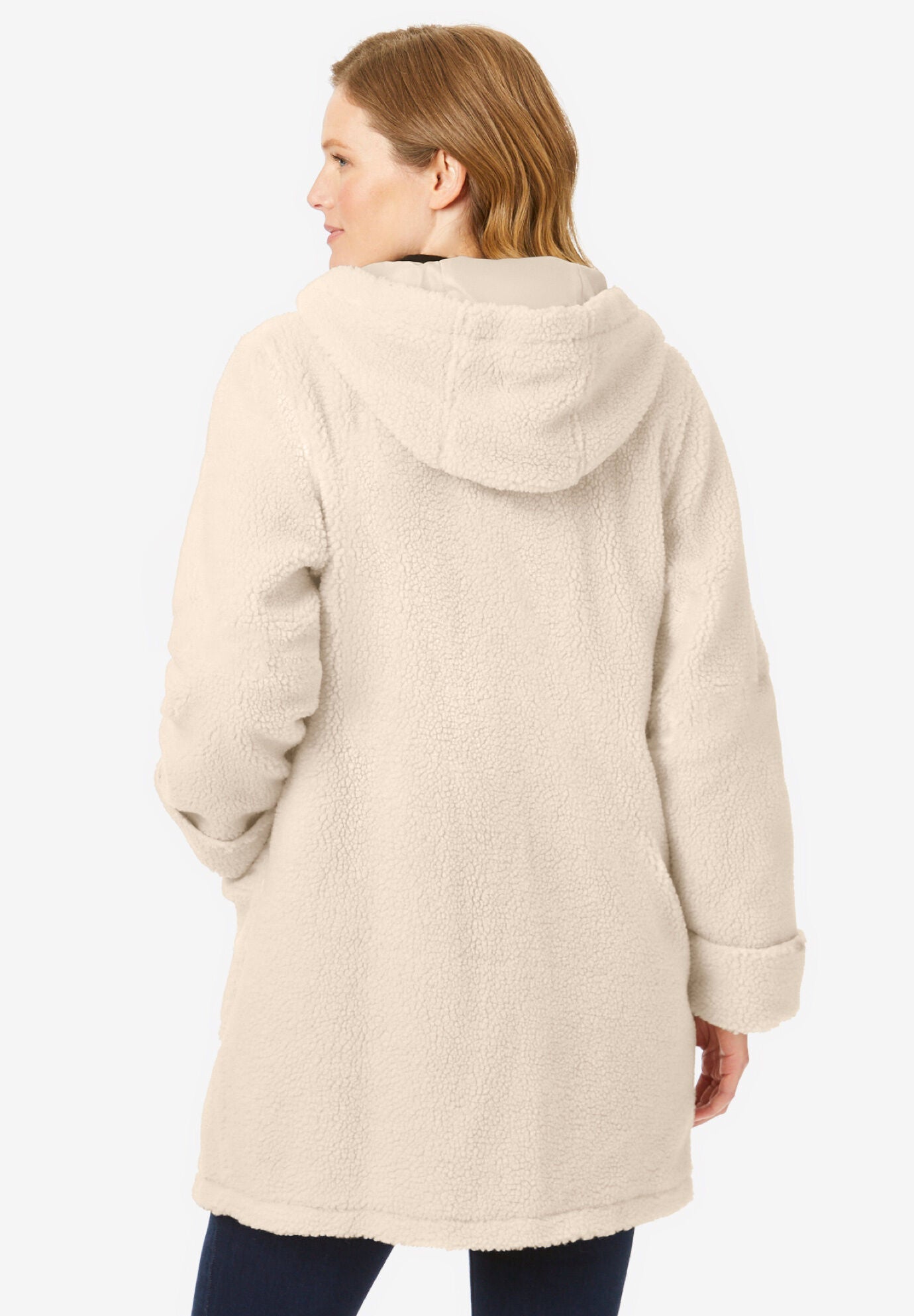Berber fleece coat top