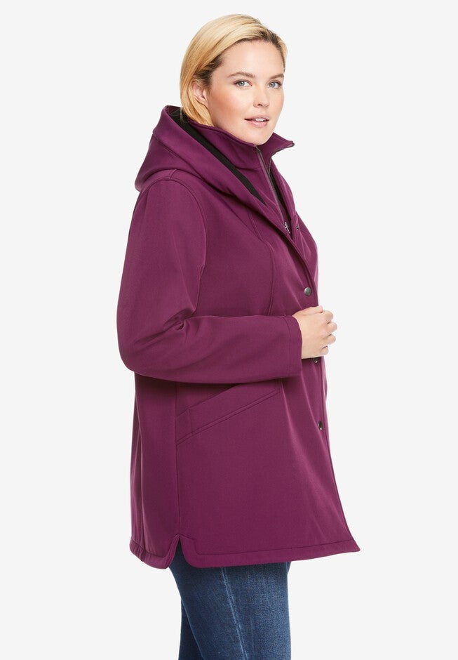 A-line Softshell Coat, , alternate image number null