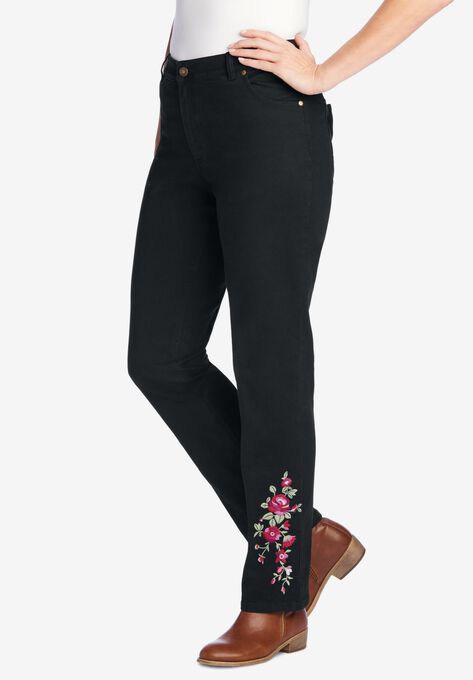 Straight Leg Stretch Jean, , alternate image number null
