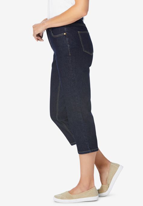 Tummy Tamer Capri Jean, , alternate image number null