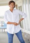 Perfect Printed Three-Quarter Sleeve Shirt, , alternate image number null