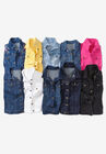 Stretch Denim Jacket, , alternate image number null