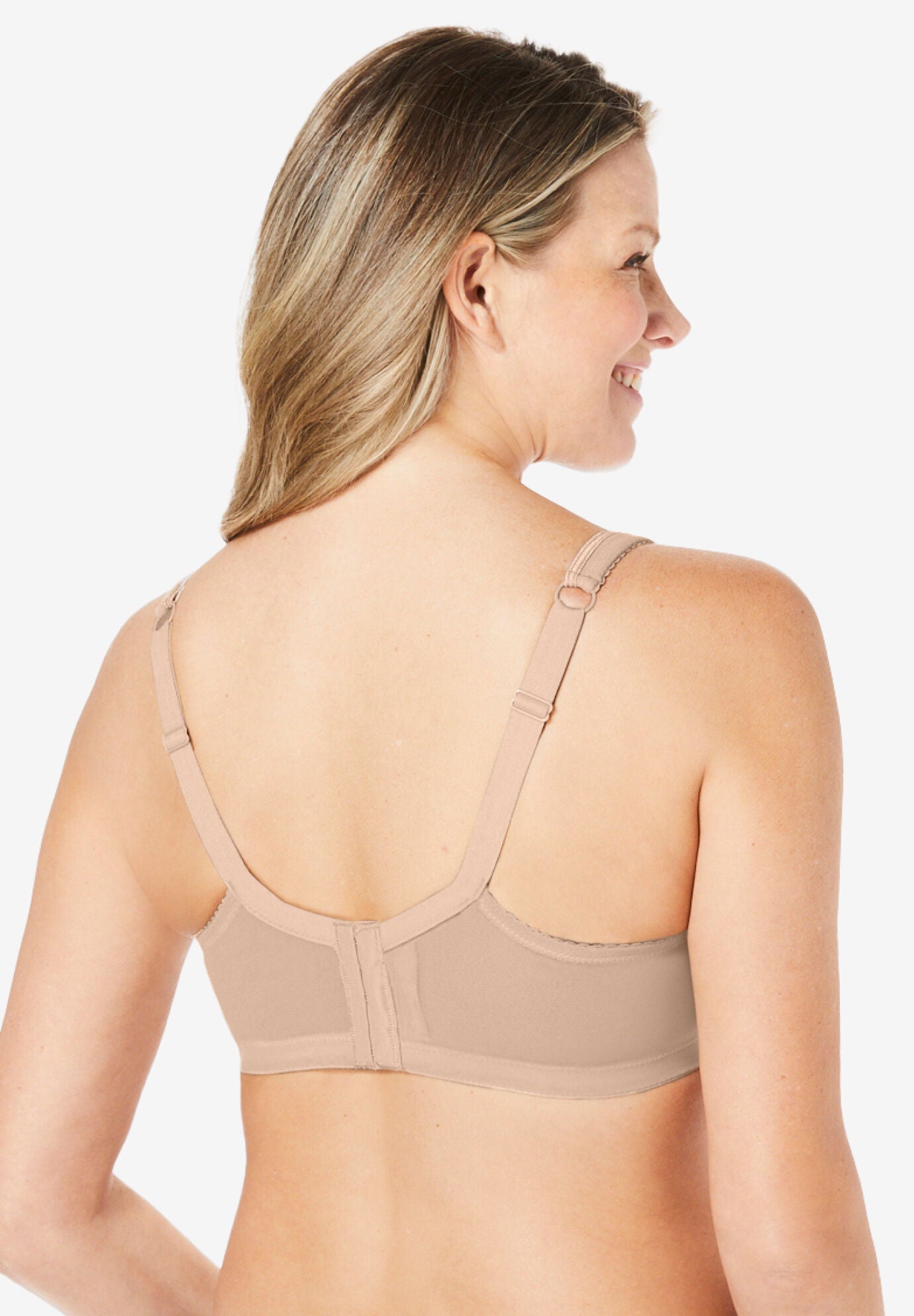 Exclusive Patented Side Wire Bra, NUDE, on-hover image number 1
