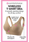 Wireless Microfiber T-Shirt Bra, , alternate image number null