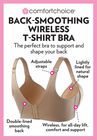 Back-Smoothing Wireless T-Shirt Bra , , alternate image number null