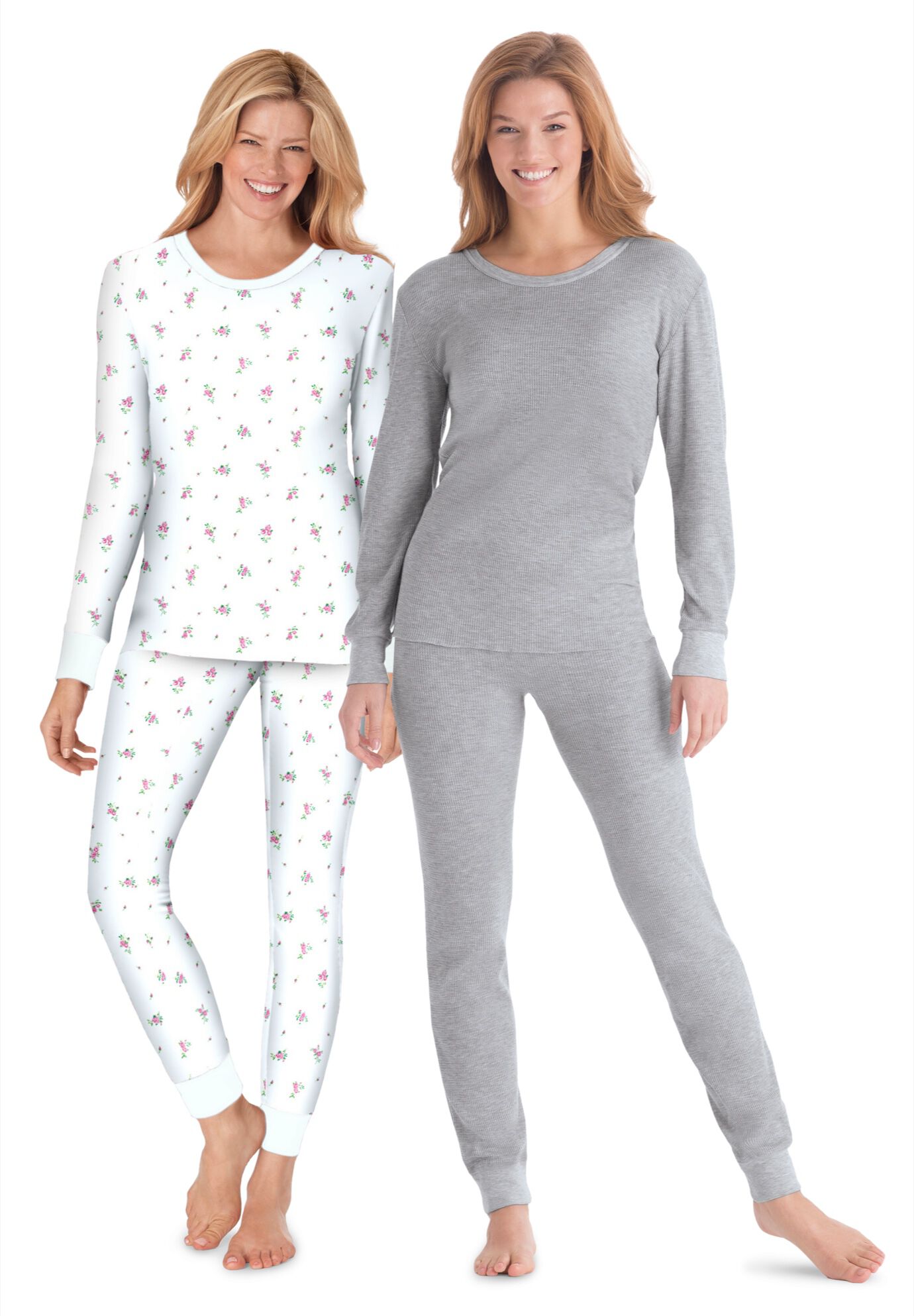 Thermal Crewneck Long-Sleeve Top, , alternate image number 5