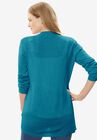 Long-Sleeve Pointelle Cardigan, , on-hover image number null