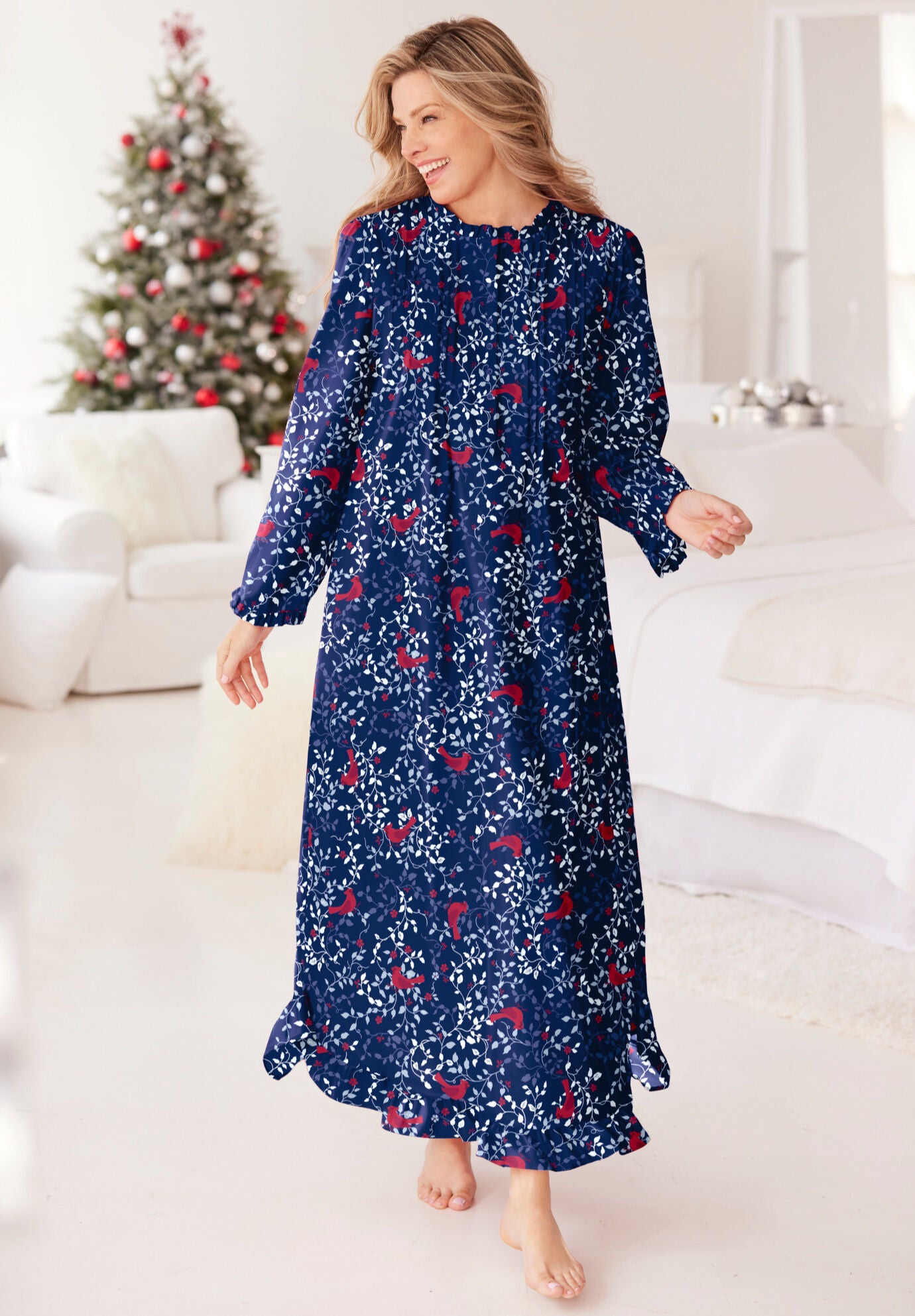 Cardinal nightgown top walmart
