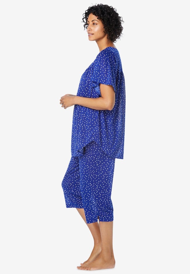 Short Sleeve Cooling PJ set, , alternate image number 2