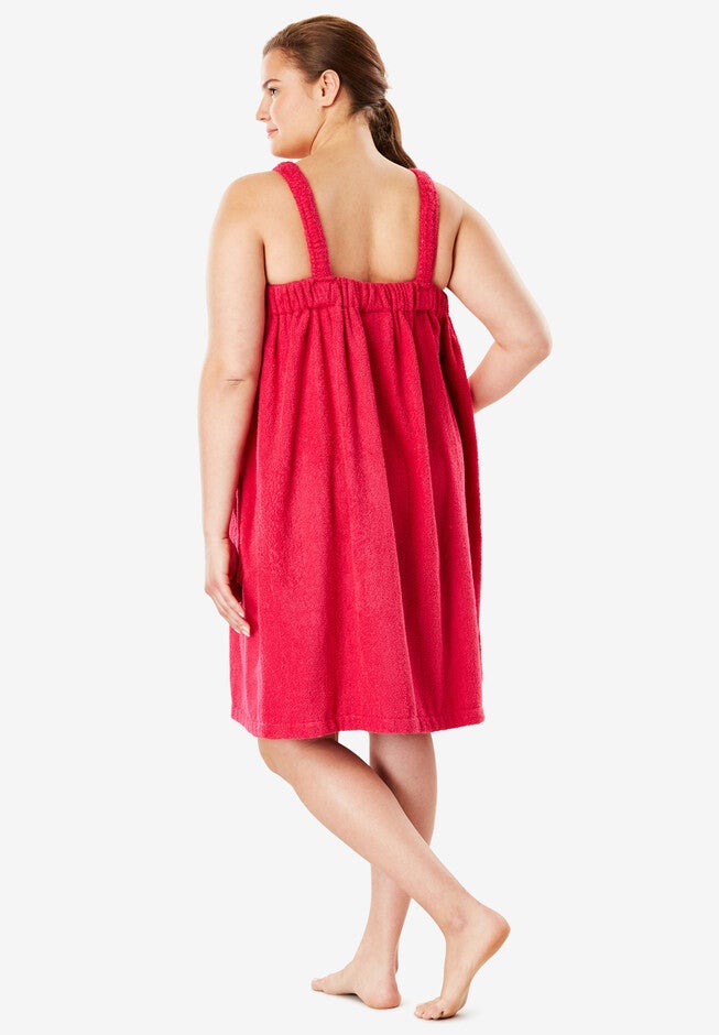 Terry Towel Wrap By Dreams & Co.®, , on-hover image number 1