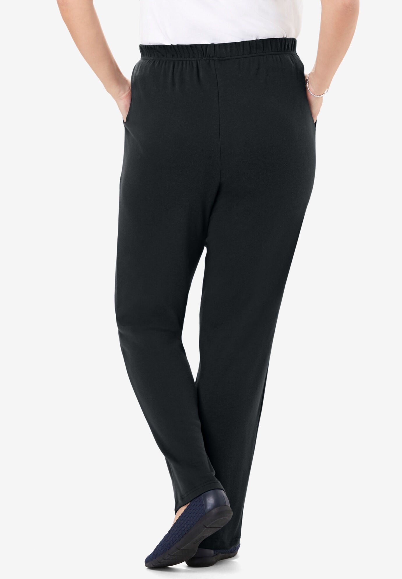 7-Day Knit Straight Leg Pant