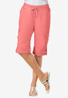 Convertible Length Cargo Capri Pant, , alternate image number null