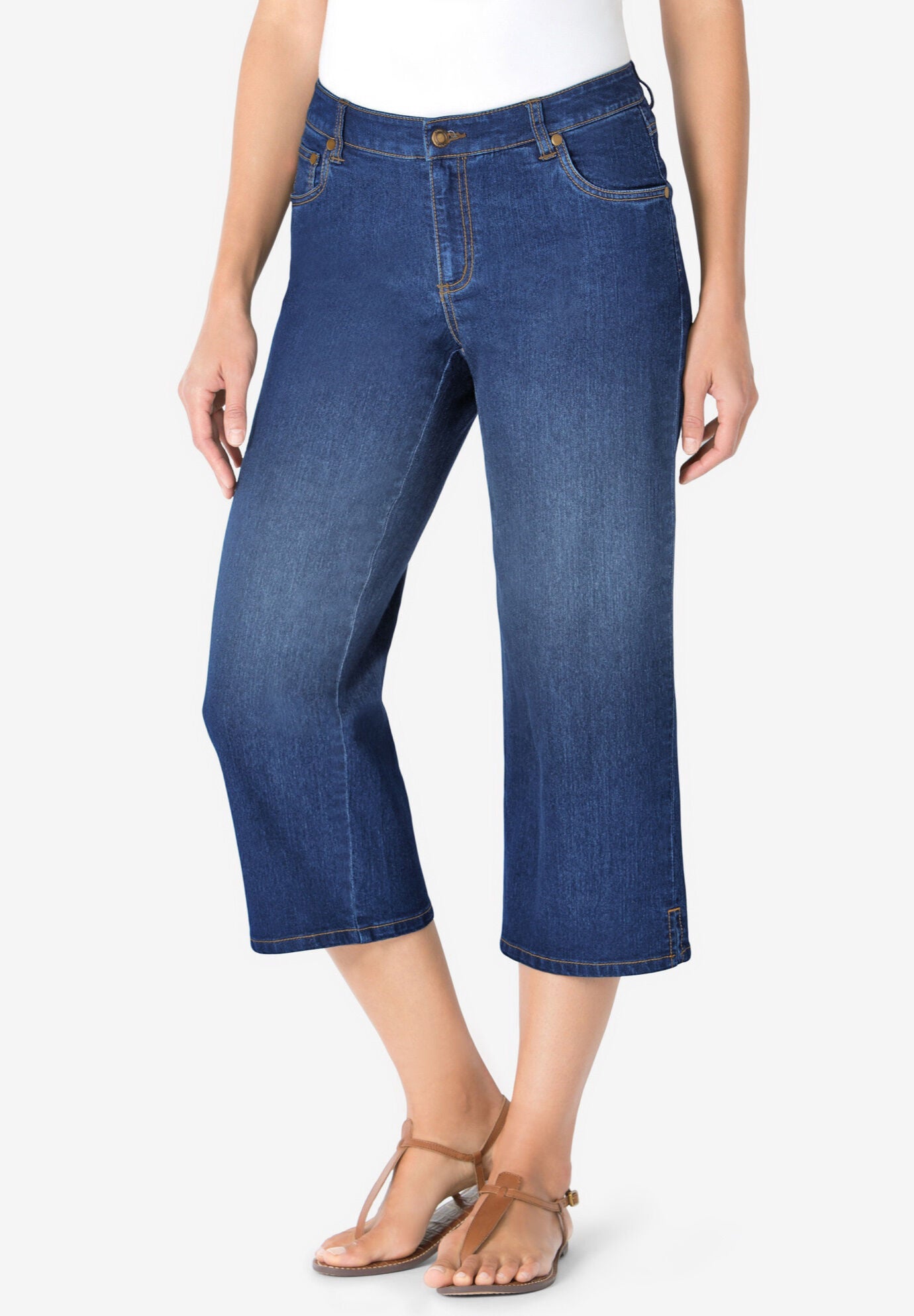 Stretch new arrivals jean capris