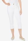 Tummy Tamer Capri Jean, WHITE, hi-res image number null
