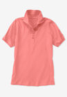 Perfect Printed Short-Sleeve Polo Shirt, , alternate image number null