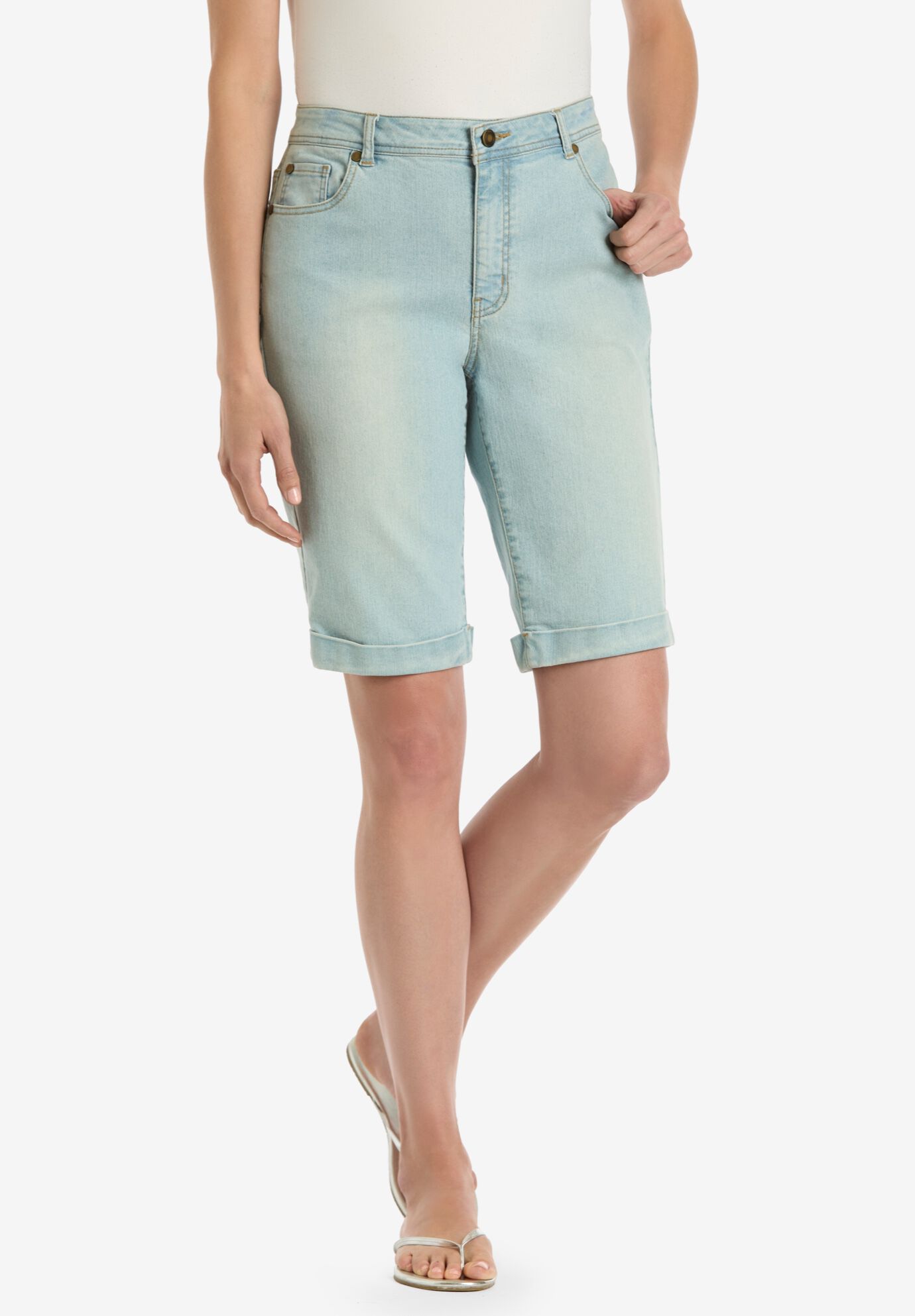 Bermuda jeans hotsell stretch